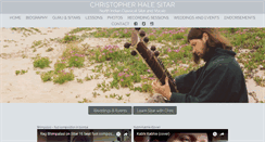 Desktop Screenshot of christopherhalesitar.com